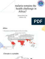 Why Malaria Remains The Public Health Challenge in