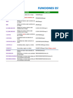 Funciones Matemáticas y Estadísticas