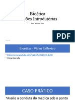 Aula 3 - Bioética - Noções Gerais - Video