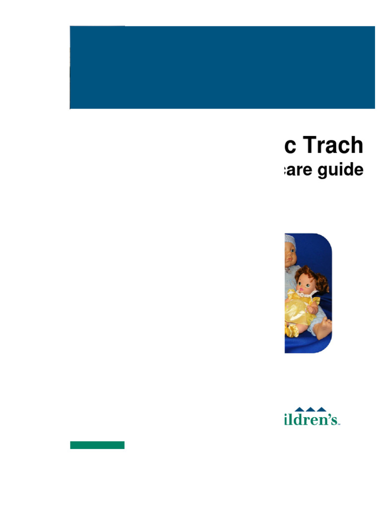 Pediatric Tracheostomy Home Care Guide PDF Mucus Respiratory Tract