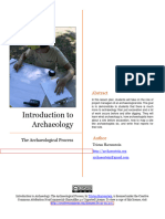 Introduction To Archaeology The Archaeol