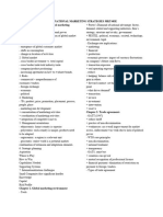 MKT403E Cheat Sheet