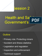 02 Slides - Session 2 Health and Safety - Government Role