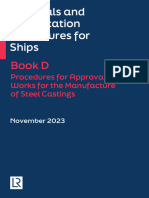 Materials and Qualification Procedures For Ships Book D November 2023