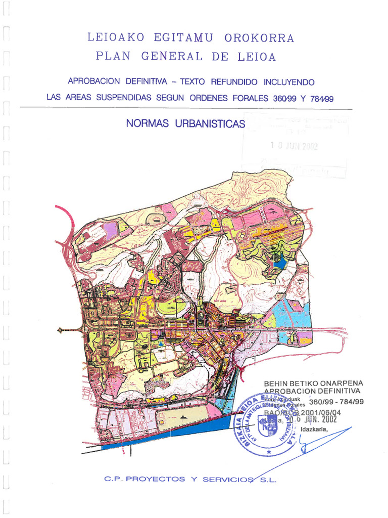 Plan General de Ordenacion Urbana | PDF