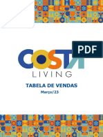 Tabela - Costa Living Mar - 2023