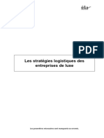 Èstrategies Logistiques Des Entreprises de Lux