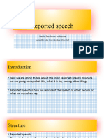 Reported Speech