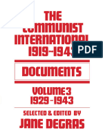 Jane (Edit) - Degras - The Communist International 1919-1943. Documents. Volume Three. 1929-1943-OUP - Royal Institute of International Affairs (1965)