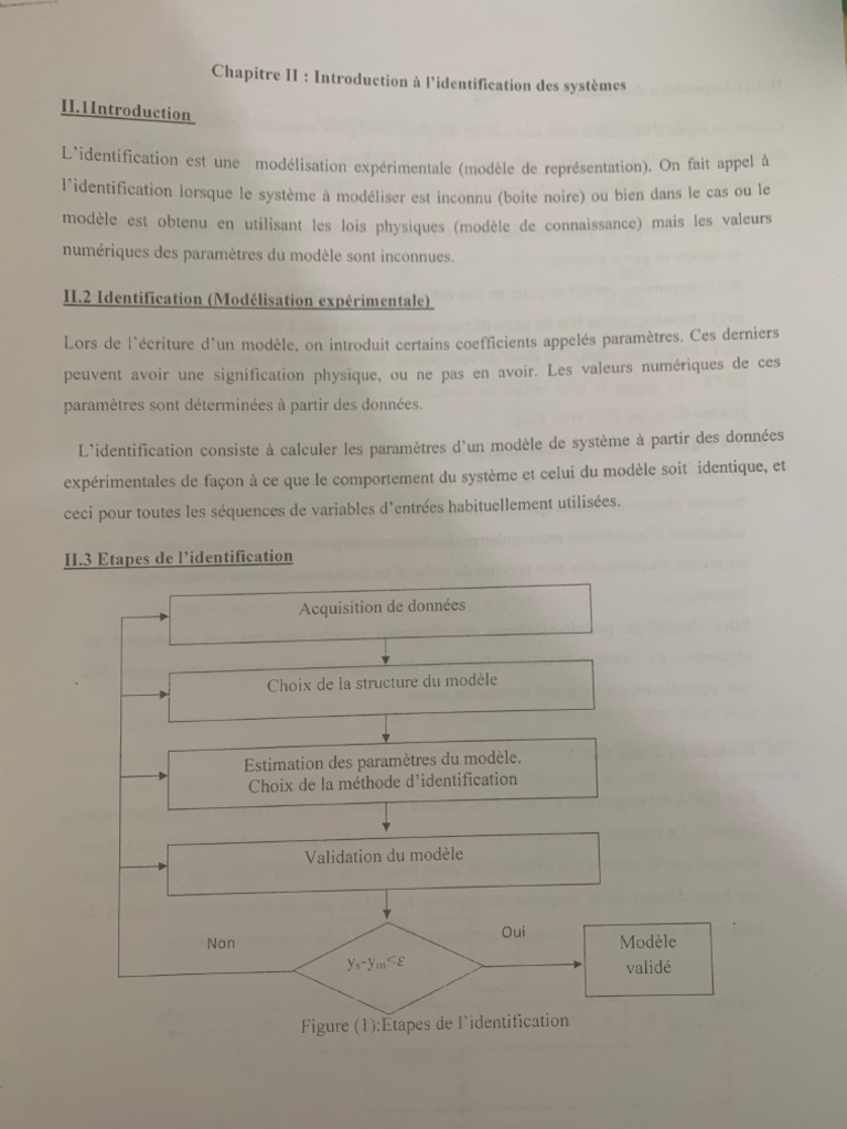 Identification des systèmes dynamiques | PDF