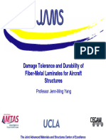 Damage Tolerance and Durability of Fiber Metal Laminates For Aircraft Strucrtures-UCLA Presentation