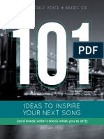 Inspiring Ideas For Singing & Songwriting