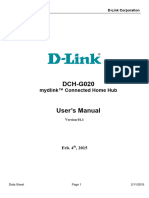 DLink DCH-G020 Manual v1.1