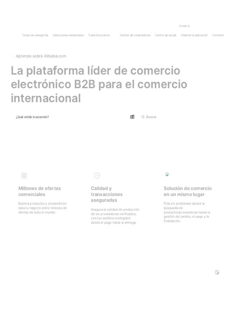 Image Result For Alibaba La Plataforma De Comercio Entre Empresas En Lnea Ms