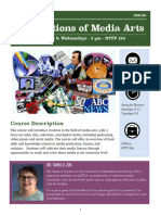 Foundations of Media Arts M/W Syllabus