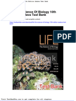 Life The Science of Biology 10th Edition Sadava Test Bank