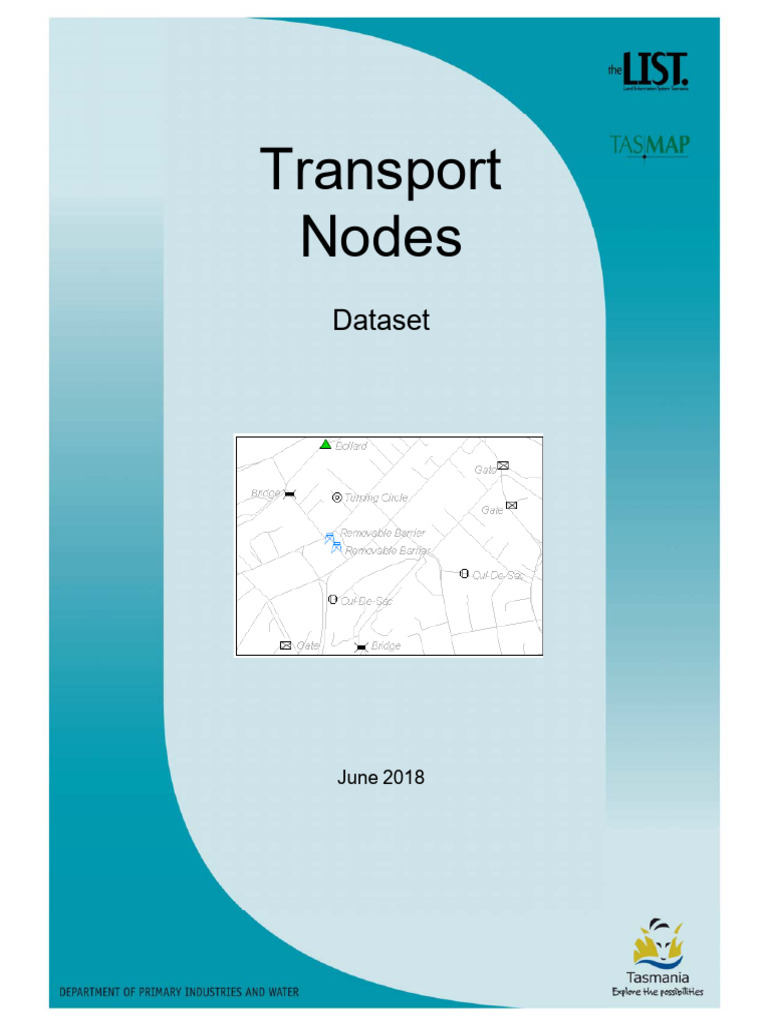 List transport nodes information pdf intersection road traffic