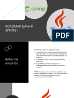 Roadmap (Java & Spring)