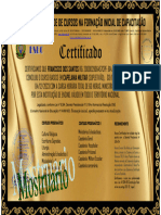 Curso Capelania Militar Certificado