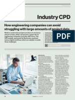 Industry CPD: How Engineering Companies Can Avoid Struggling With Large Amounts of Project Data