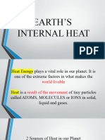 Earths Internal Heat Magmatism