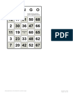 Imprimir Cartelas de Bingo - Gerador NV