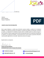 Carta de Solicitud