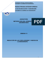 S12 - Texto - Redacción de Concluciones y Anexos