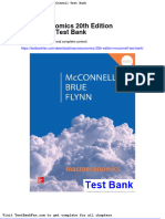 Macroeconomics 20th Edition Mcconnell Test Bank