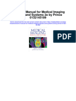Solutions Manual For Medical Imaging Signals and Systems 2e by Prince 0132145189