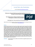 Jurnal Sains Dan Kesehatan: Journal Homepage