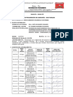 Hoja de Progresión de ASESORIA de Tesis