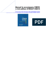 Solutions Manual To Accompany Cmos Vlsi Design 3rd Edition 9780321149015