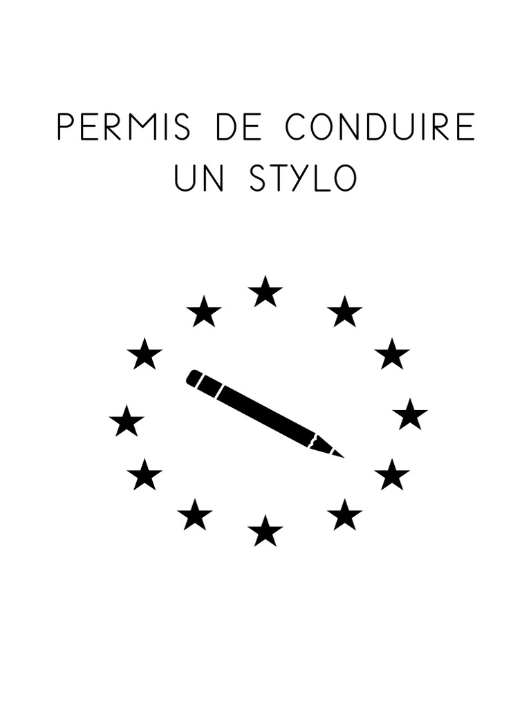 Permis de conduire au stylo | PDF