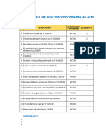 Activo Pasivo y Patrimonio