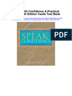 Speak With Confidence A Practical Guide 10th Edition Vasile Test Bank