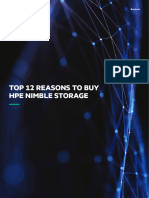 Top 12 Reasons To Buy HPE Nimble Storage