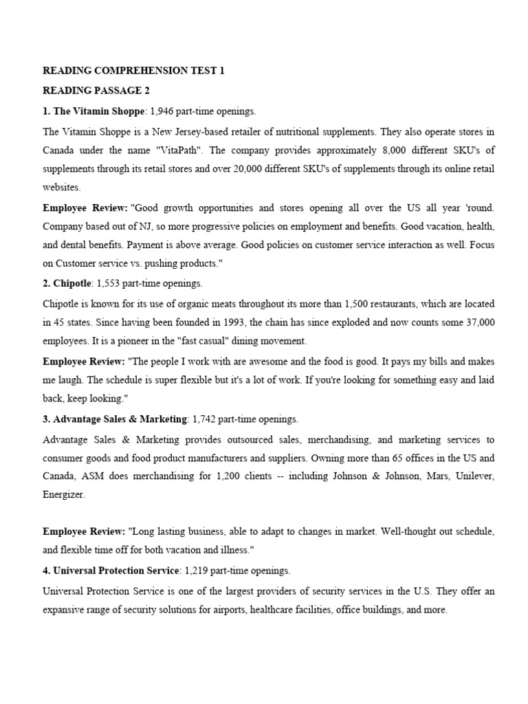 Reading visual data 2