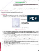 Experiment 1. Chromatography Separation Technique