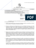 BCRA - A7146 - Proveedores No Financieros de Crédito