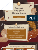 Dampak Penjajahan Bangsa Eropa