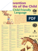 Convention on the Rights of the Child Easy Language Poster