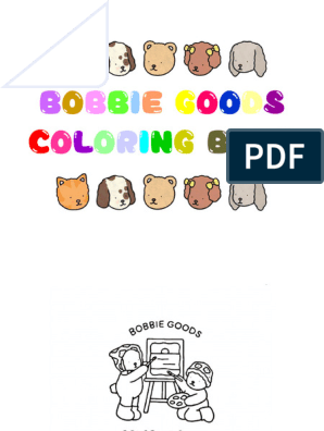 Bobbie Goods Coloring Book