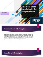 The Role of HR Analytics in The Organization