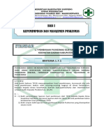 Bab I Kepemimpinan Dan Manajemen Puskesmas: KRITERIA 1.7.1