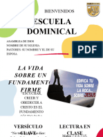 La Vida Sobre Un Fundamento Firme