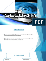 Presentation PPT On Cybersecurity