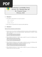 Probability Questions