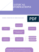 Lexical Transformations