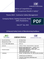 Godrej Consumer Products LTD, CONSO Unit, Puducherry